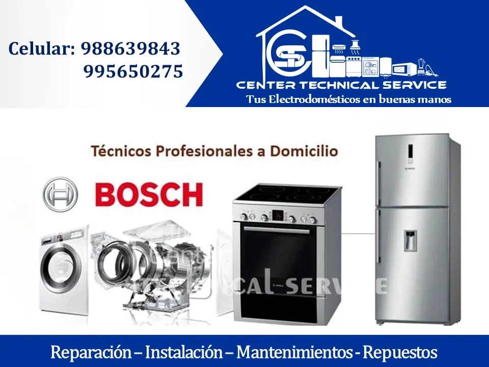 SERVICIO TECNICO BOSCH 988639843