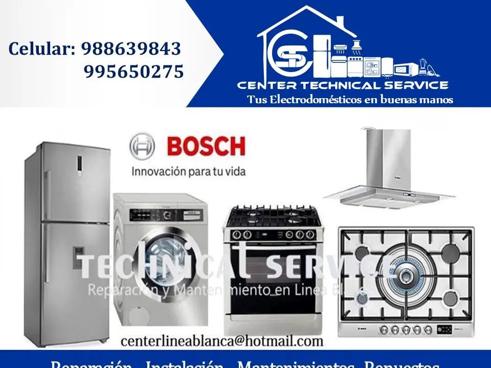 SERVICIO TECNICO BOSCH 988639843