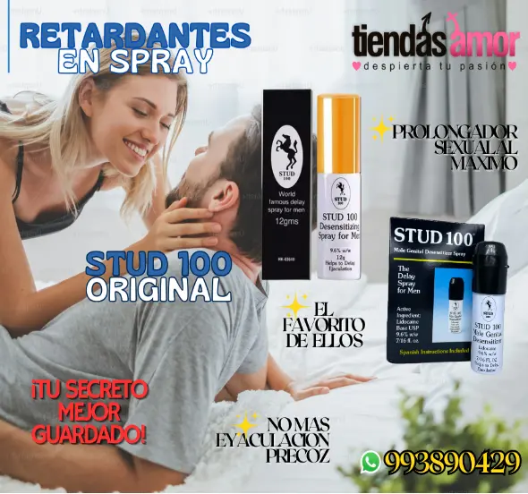 RETARDANTES EN SPRAY STUD 100 ORIGINA EFECTO RAPIDO NO MAS EYACULACION 993890429