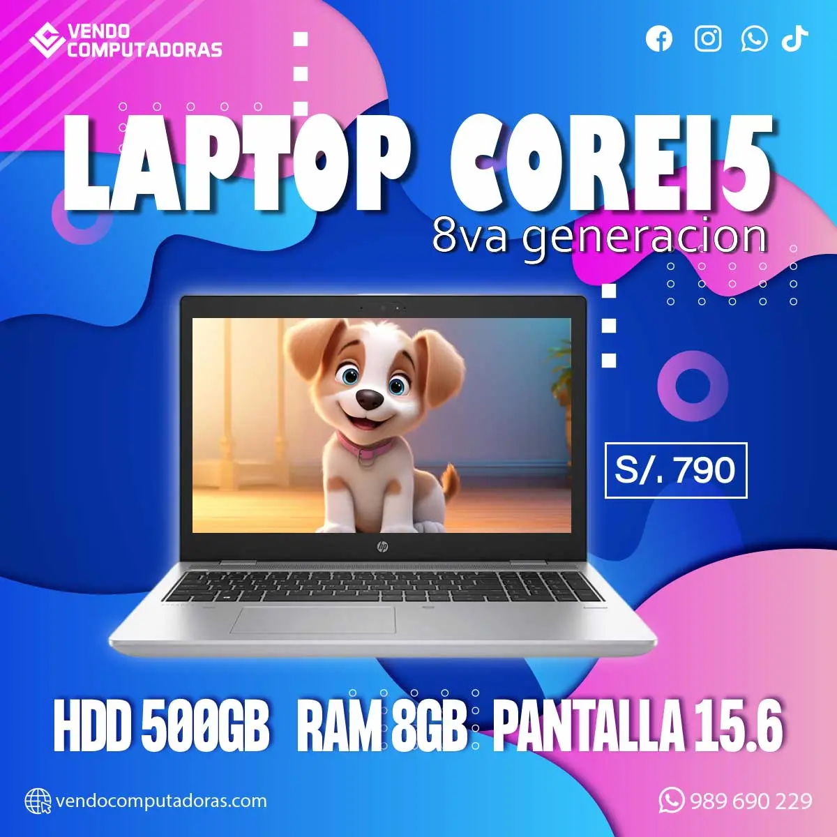  CÓMPRALA YA HP CORE I5 A UN PRECIO INIGUALABLE 