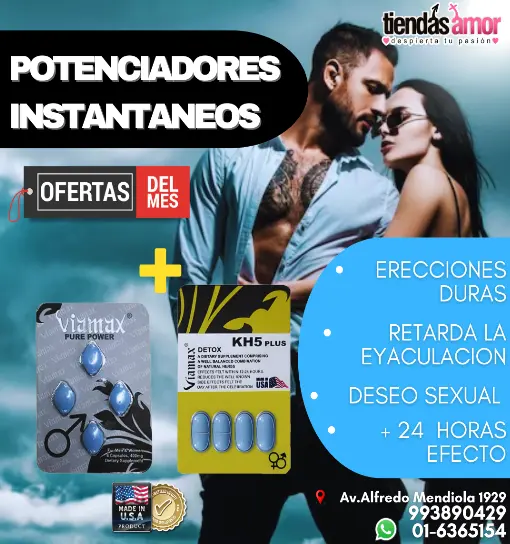 POTENCIADOR NATURAL EFECTO INMEDIATO RETARDANTE SEXSHOP 993890429