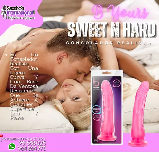 B YOURS SWEET N HARD CONSOALDOR SILICONADO DE COLOR SEXSHOP PTE PIEDRA 931568025