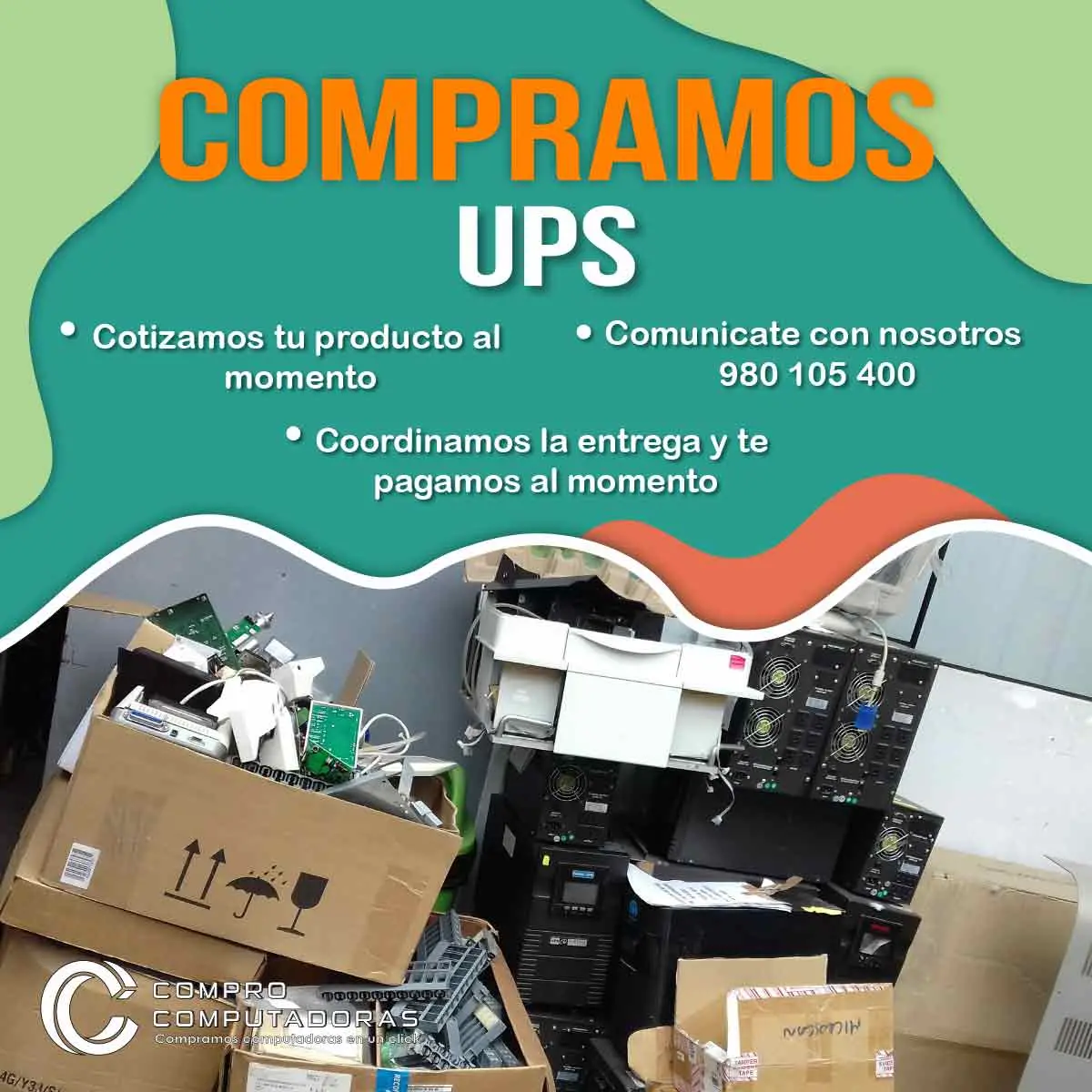 RECICLAMOS TUS COMPUTADORAS PAGA RÁPIDO Y FÁCIL