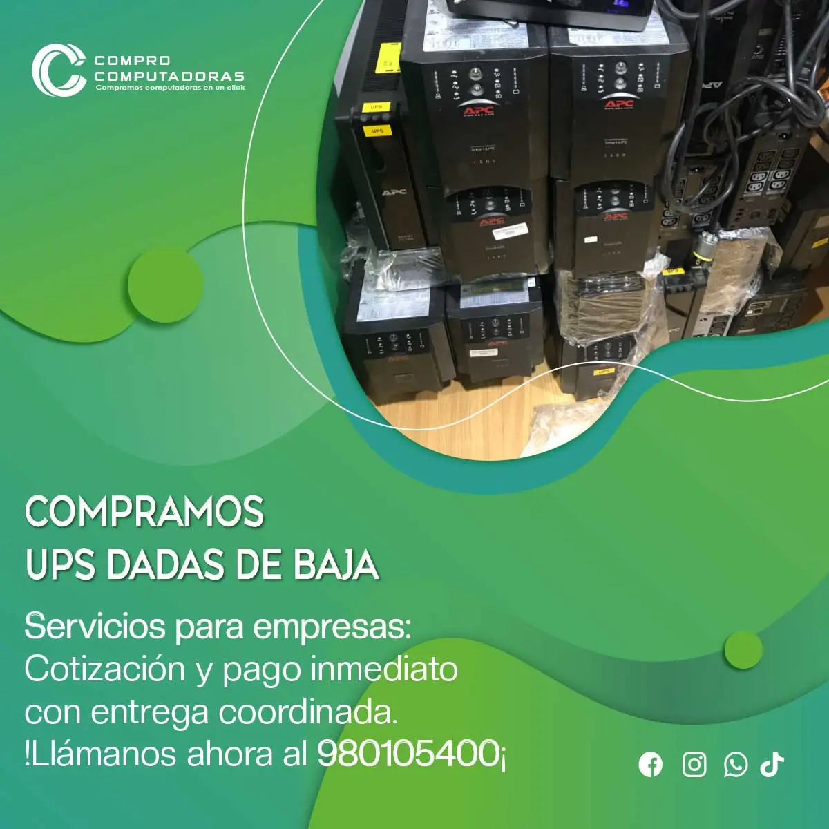 VIVE SOSTENIBLE VENDE TU COMPUTADORA