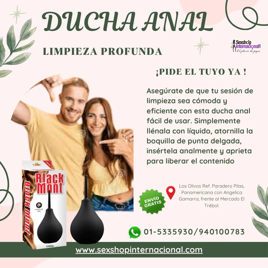 DUCHA ANAL LIMPIEZA PROFUNDA 