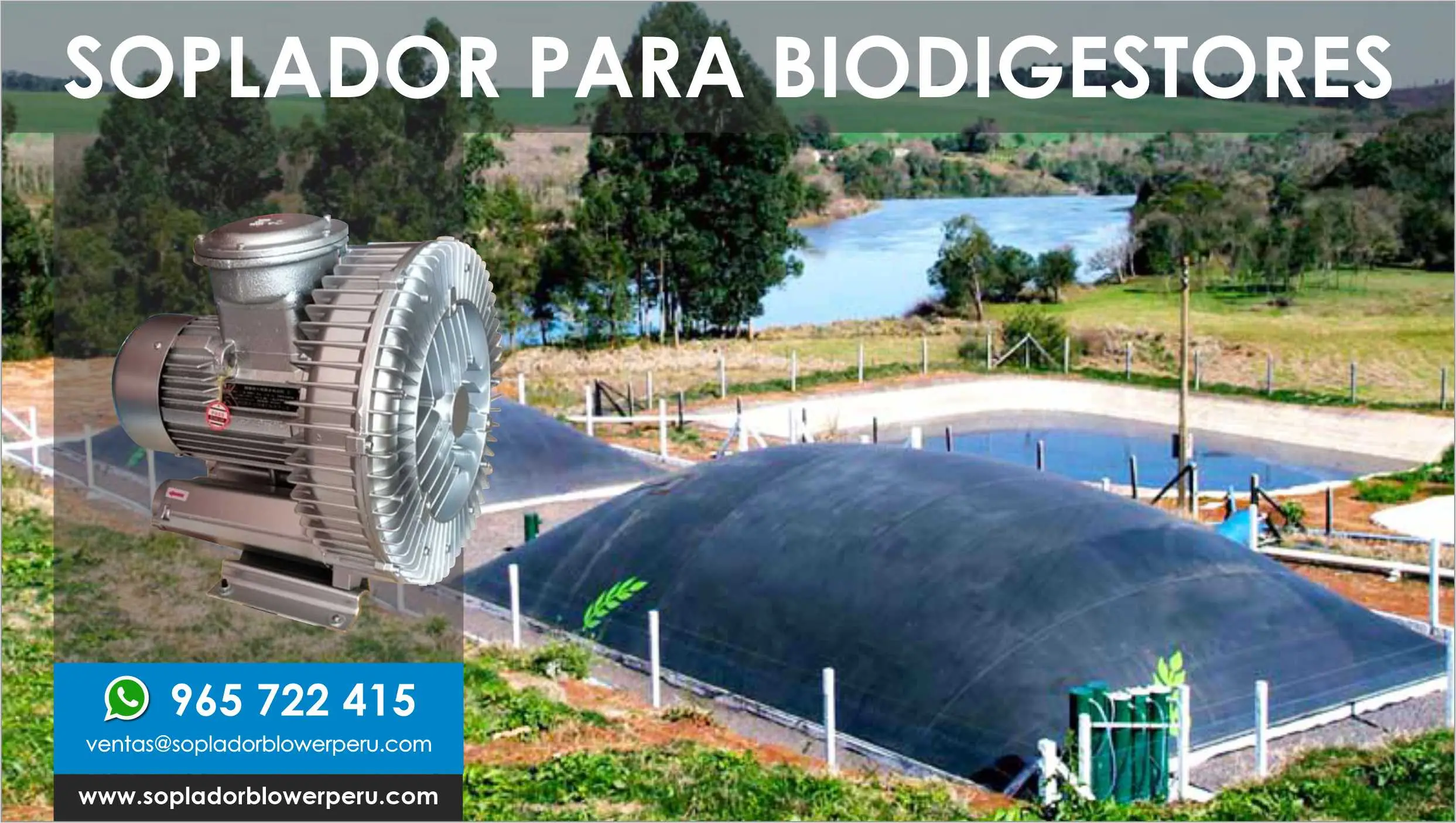 SOPLADOR EXTRACTOR PARA GASES ANTIEXPLOSIVO INDUSTRIALES