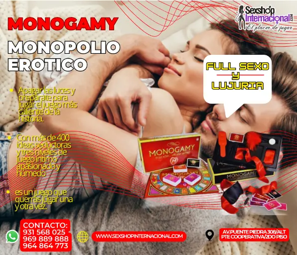 MONOGAMY MONOPOLIO EROTICO FULL SEXO Y LUJURIA SEXSHOP 931568025