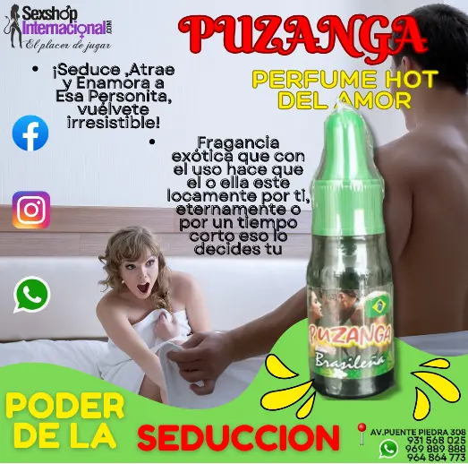 PUZANGA EL PERFUME DEL ENCANTO SEXUAL Y DE AMOR 931568025