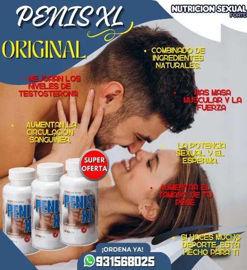 PENIS XL-ORIGINAL-TAMAÑO GRANDE PENE-MEJORA SEXUAL NATURAL-931568025