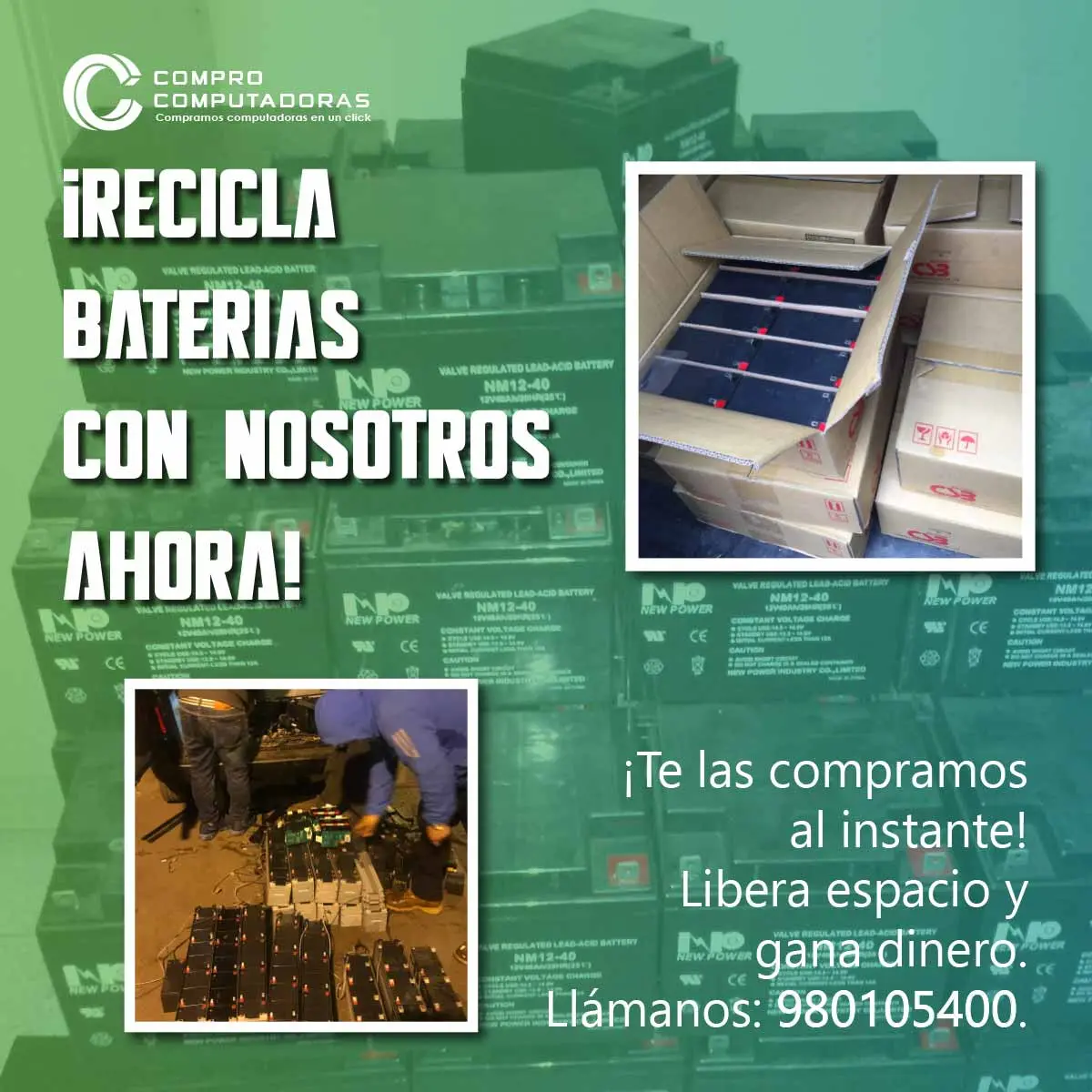 RECICLA TU COMPUTADORA Y GANA DINERO