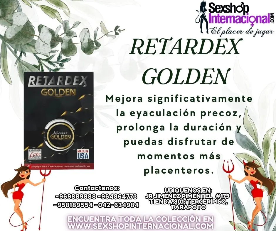 RETARDEX GOLDEN LA DURACION DE CAMPEONES