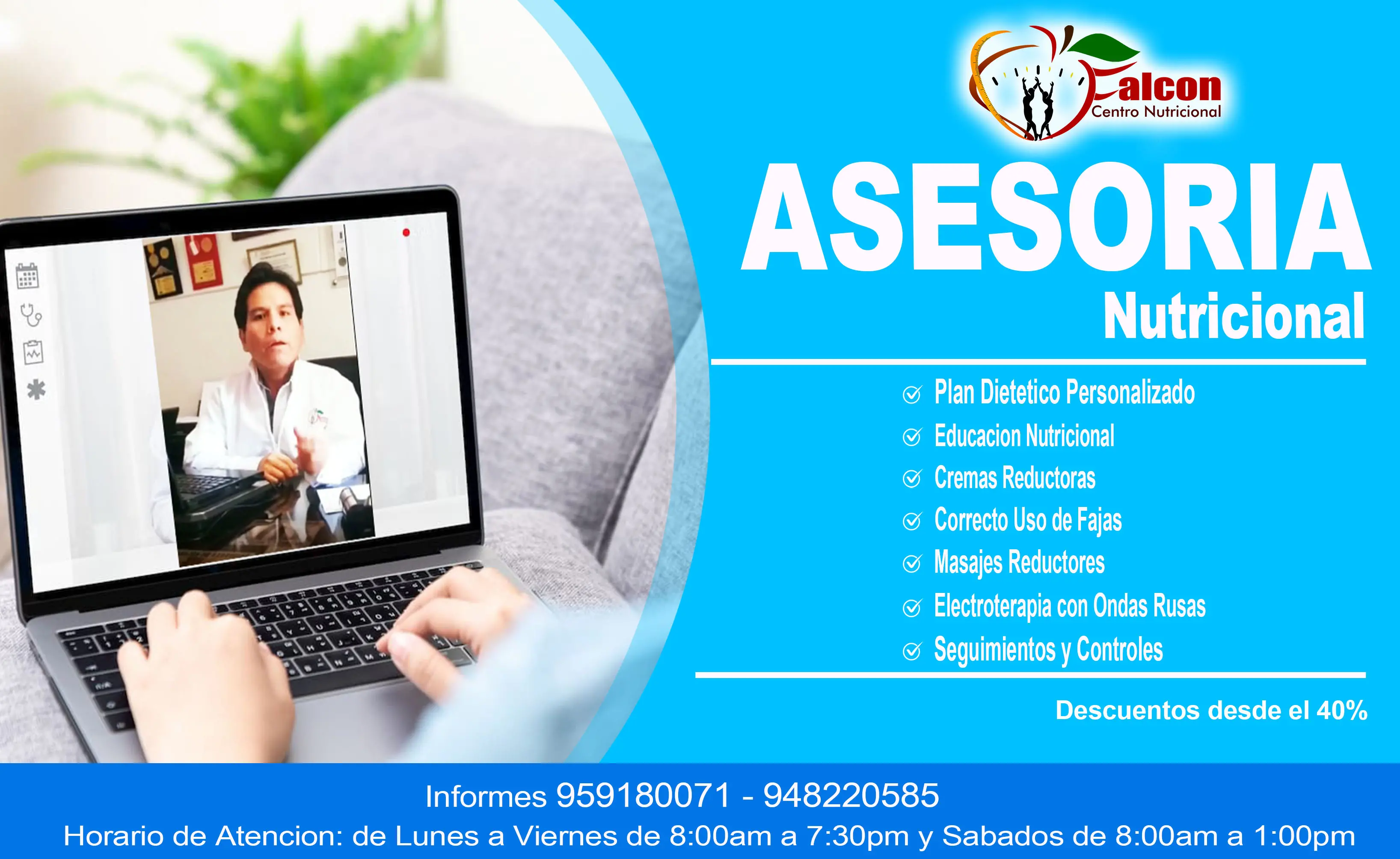 NUTRICIONISTA ONLINE