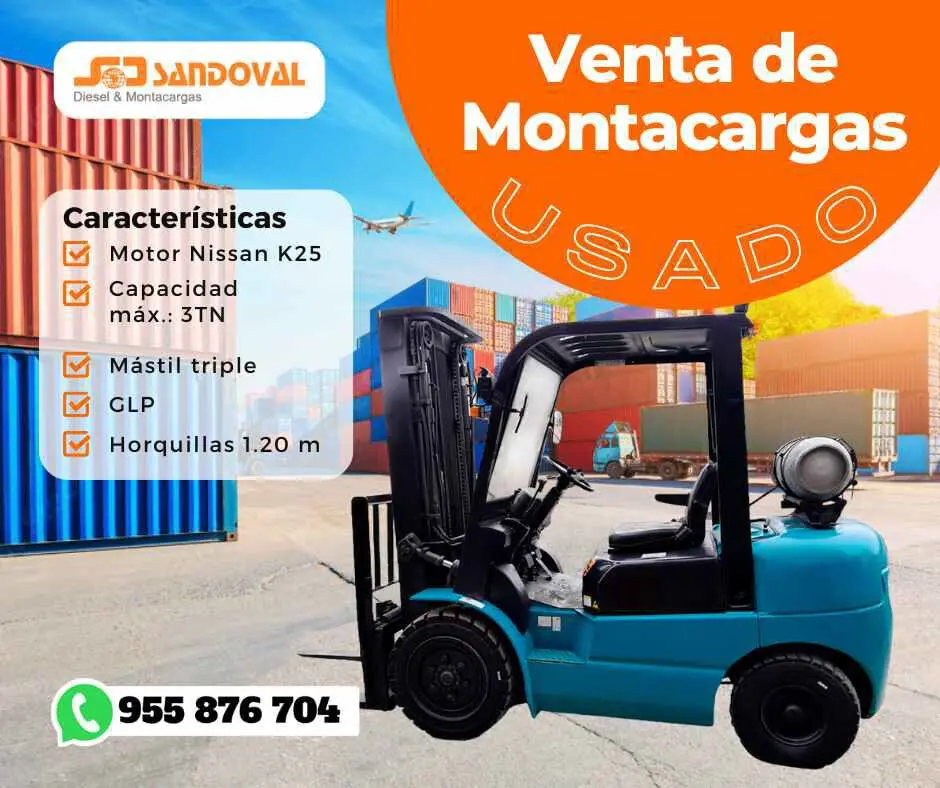 VENTA DE MONTACARGAS BAOLI 3TN 