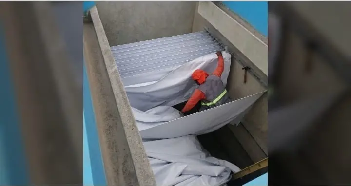 PANELES DE VINILONAS PARA SEDIMENTADOR - DECANTADOR PTAP