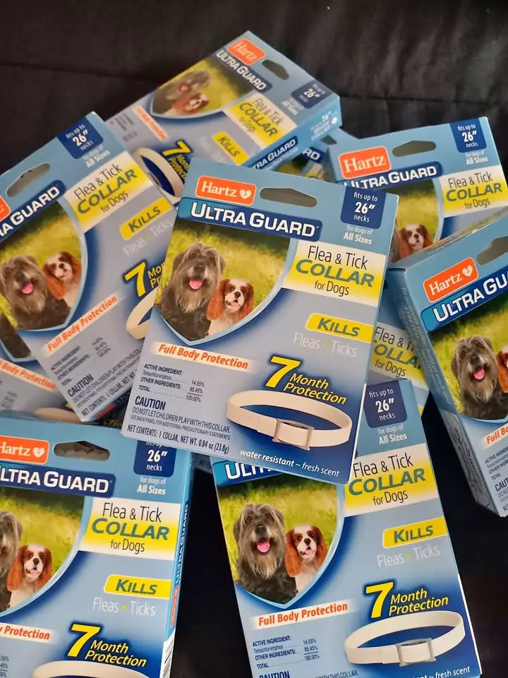 Collar Hartz Antipulgas Para Perros. Importado. Dura 7 Meses