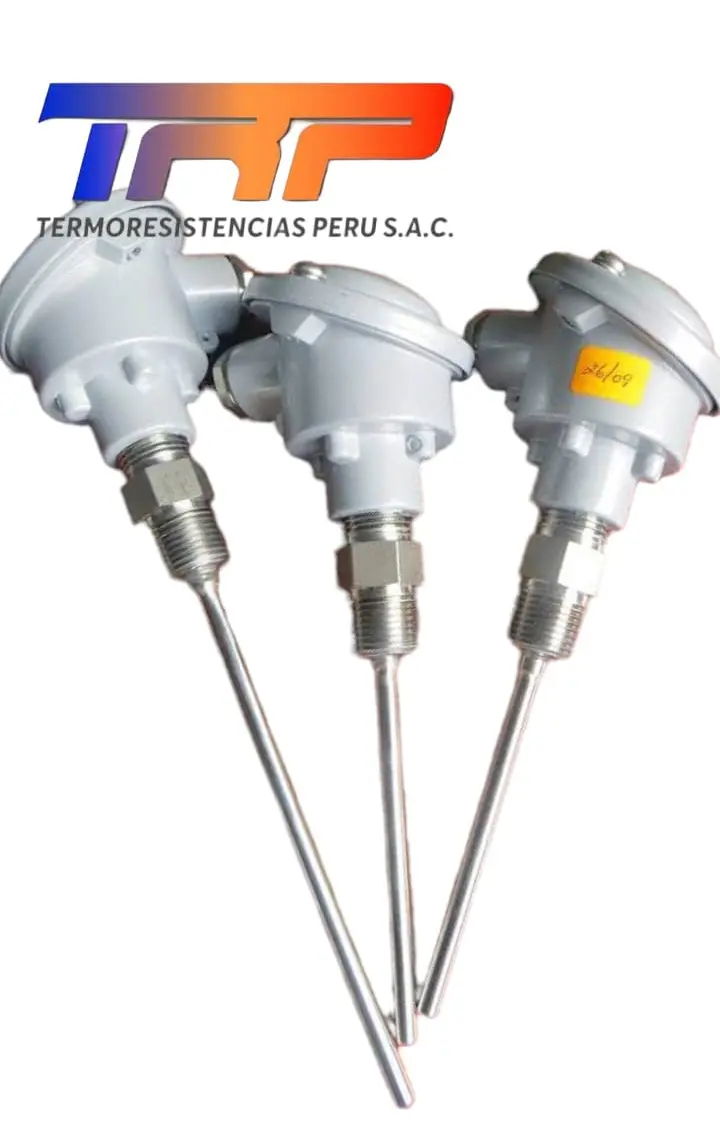 Sensores de temperatura Pt100-RTD de uso Industrial