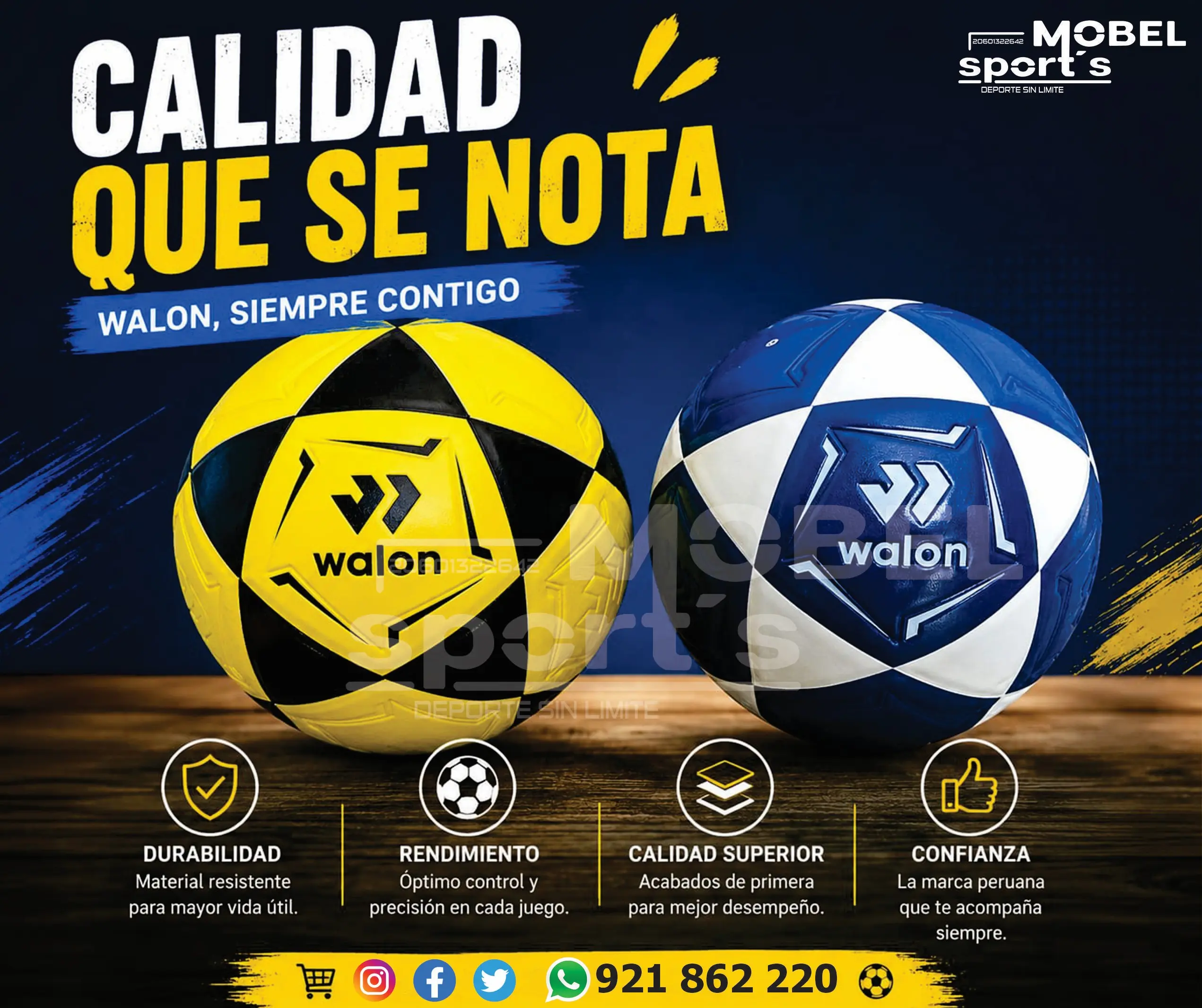 MINI ARCO DE FUTBOL MOBEL SPORTS