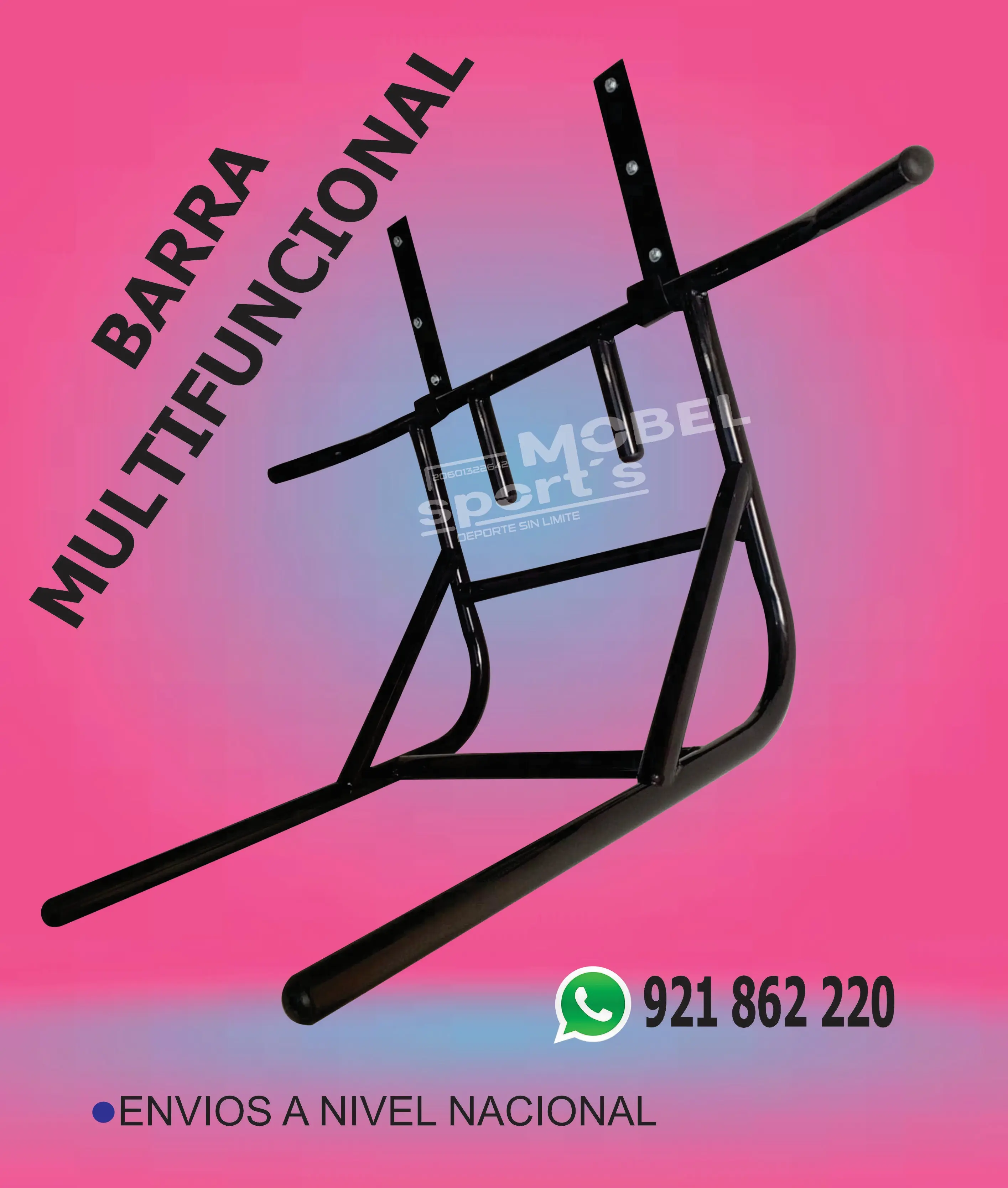 BARRA DE DOMINADAS MULTIFUNCIONAL MOBEL SPORTS 