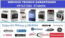 SERVICIO TECNICO PARA COCINAS/KLIMATIC, BOSCH, GENERAL ELECTRIC, MABE, OTROS/997617202