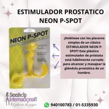 ESTIMULADOR PROSTATICO NEON P-SPOT