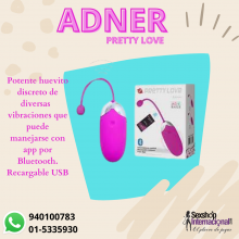 ADNER HUEVO VIBRADOR CON APP 