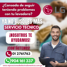 SOLUCIÓN RÁPIDA 01 2761763 SERVICIO TECNICO LG San Juan de Miraflores 