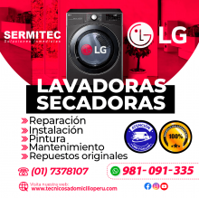 Técnicos de lavadoras - Llama 981091335