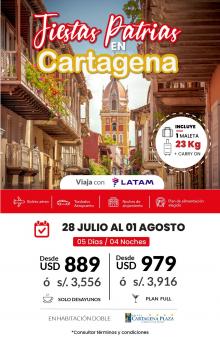 Tus vacaciones de julio en Cartagena 