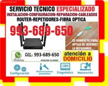 TECNICO DE INTERNET CABLEADOS REPETIDORES A DOMICILIO