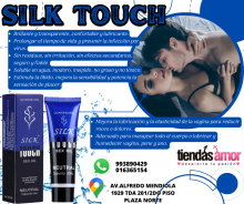 SEXSHOP LUBRICANTE SILK TOUCH A BASE DE AGUAUN ANALGESICO ANAL