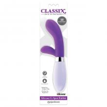 vibrador .- Classix Silicone G-Spot Rabbit Purple