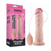 CONSOLADOR QUE EYACULA - SOFT EJACULATION COCK WITH BALL 8.5