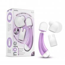 Blush Novelties Noje Delite Wisteria Mini masajeador de varita vibratoria recargable.