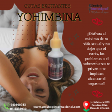 YOHIMBINA GOLD ORGASMOS SEGUROS 