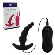 PLUG ANAL - Beads Style Vibrating - SEXSHOP PLAZA NORTE.