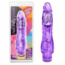 VIBRADOR MORADO - NATURALLY YOURS FANTASY 8.5 - SEXSHOP PLAZA NORTE.