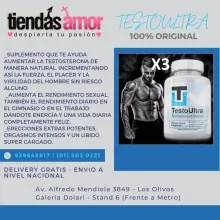 Testo Ultra Potenciador De Testosterona - TIENDAS AMOR IZAGUIRRE