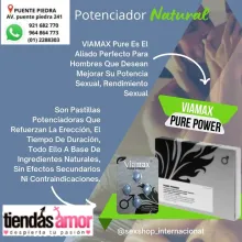 ViaMax Pure Power aumentar el rendimiento y el deseo sexual