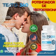 TESTO 360 POTENCIADOR TESTOSTERONA AUMENTA PN QUE NO TE LO VAS A CREER