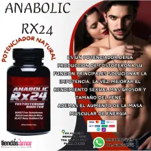 ANABOLIC RX24 POTENCIA TESTOSTERONA Y SEXUAL SEXSHOP 993890429