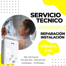 SERVICIO TECNICO DE TERMA A GAS EN LA MOLINA