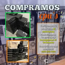 CPUS DADOS DE BAJA DINERO HOY