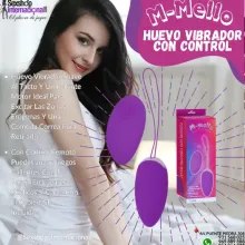 M-MELLO HUEVO VIBRADOR CON CONTROL SEXSHOP LIMA NORTE 931568025