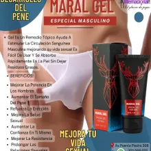 MARAL GEL AUMENTO REAL DEL TAMAÑO DE PENE- POTENCIAR ERECCIÓN-SEXSHOP 931568025