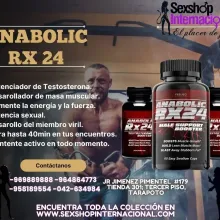 ANABOLIC RX24 MEJORA TU FISICO Y OTROS AMBITOS