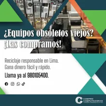 COMPRA DE COMPUTADORAS USADAS EN LIMA