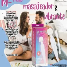 M-MELLO MINI VIBRADOR MASAJEADOR MÁGICO SEXSHOP LIMA NORTE 931568025