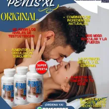 PENIS XL-ORIGINAL-TAMAÑO GRANDE PENE-MEJORA SEXUAL NATURAL-931568025