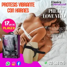 PRETTY LOVE VITO- PROTESIS VIBRANTE CON HARNES-FULL SEX-931568025