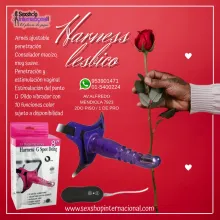 Arnés ajustable penetración Consolado-MUJERES
